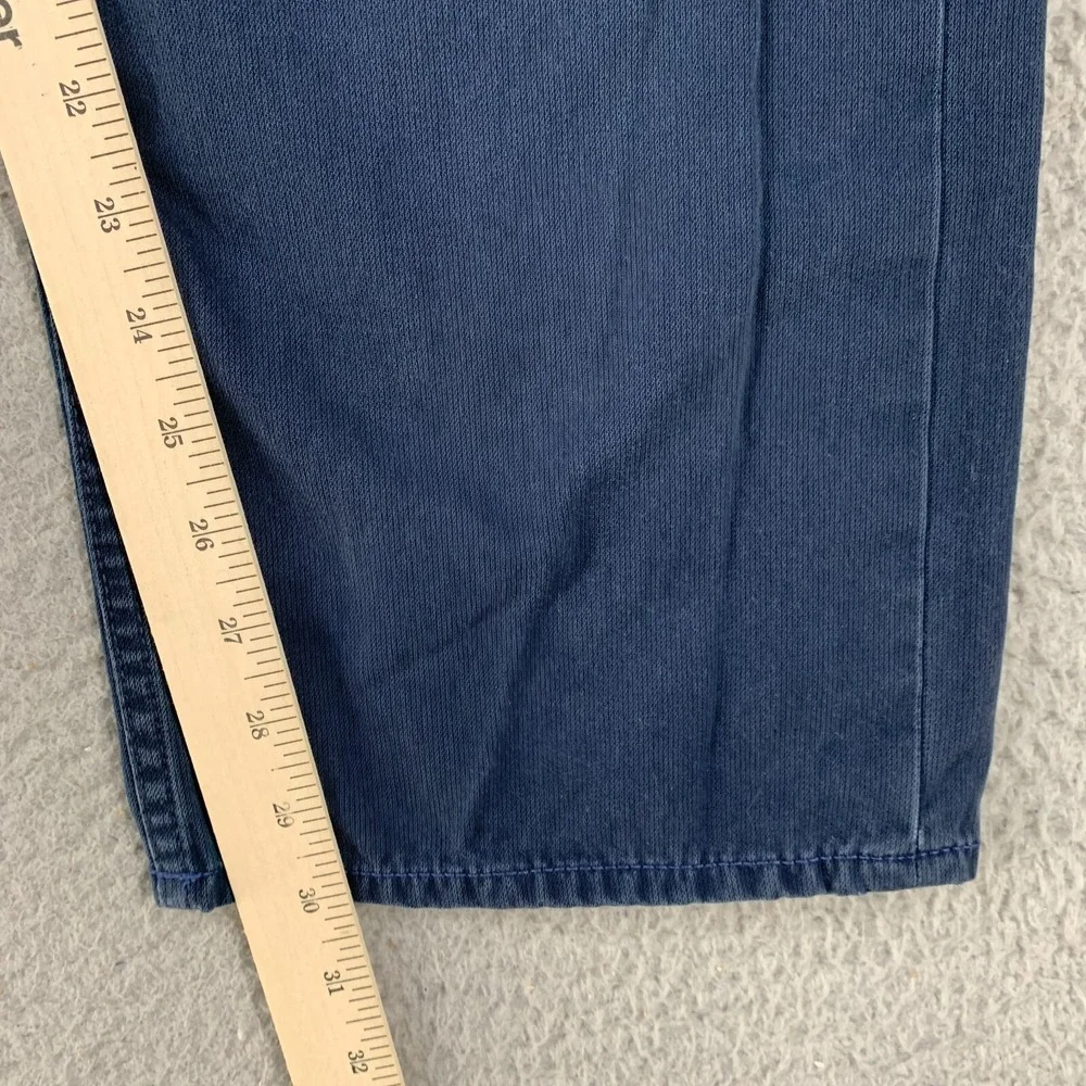 Vtg Polo Pants 38 650 Straight Navy‎ Blue Trouser Actual 37x30